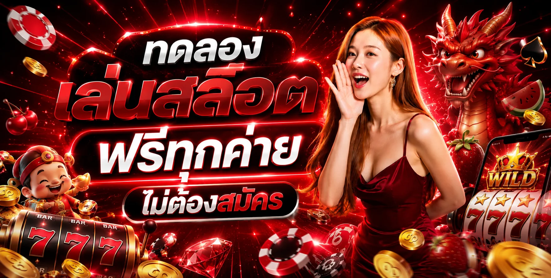 ทดลองเล่นสล็อตฟรี SUMOHENG ทุกค่ายเกม